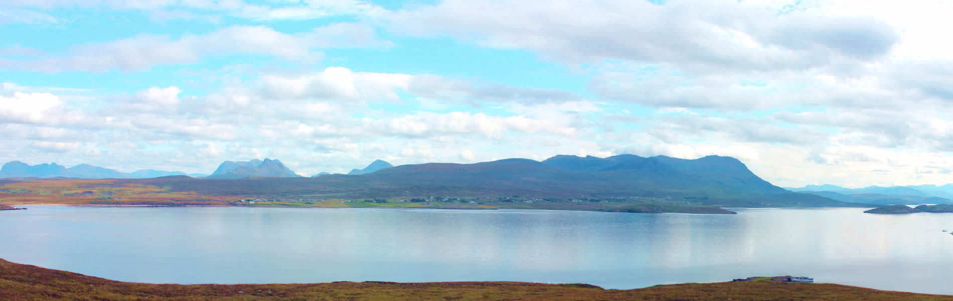 View from Tanera Mor to Achiltibuie and Coigach